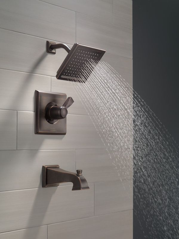 Delta Dryden® Monitor® 14 Series Venetian Bronze Tub and Shower Trim-2