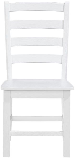 Mazin Furniture Redmond White Dining Side Chair-1