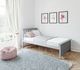 M3 Furniture Grey Twin Youth Bed-0