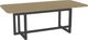 Amisco Customizable Ezra 84" Rectangular Dining Table with Radius Corners and 1" Thermo Fused Laminate Top-0
