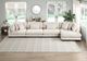Homelegance® Traverse 4-Piece Beige Modular Sectional with Reversible Chaise-1