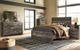 Signature Design by Ashley® Wynnlow 4-Piece Gray Queen Panel Bed Set-5