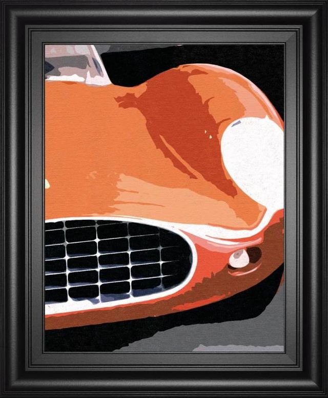 Classy Art Ferrari Classic by Malcolm Sanders Wall Art -0