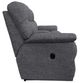 La-Z-Boy® James Midnight Manual Reclining Loveseat with Console-3