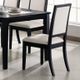 Coaster® Louise 5-Piece Black/Cream Dining Set-3