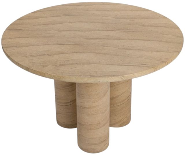 Classic Home Niva Beige Concrete Outdoor Dining Table-3