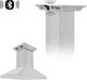 ZLINE 30" Stainless Steel Island Mounted Range Hood with CrownSound® Bluetooth Speakers-5
