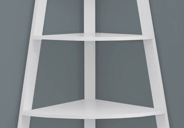 Monarch Specialties Inc. White Corner Accent Etagere-3