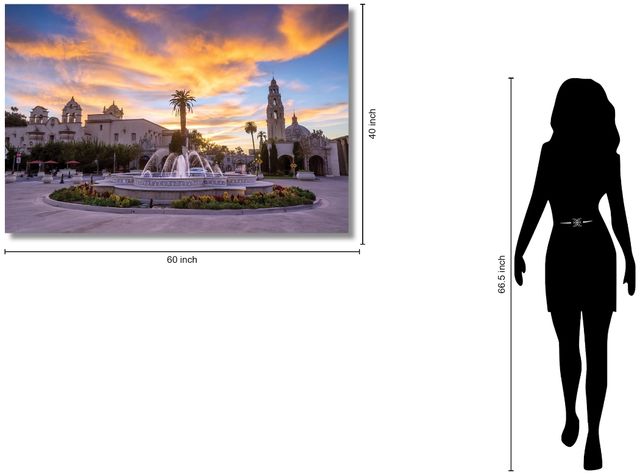 Classy Living Wodner San Diego Balboa Park Wall Art-2
