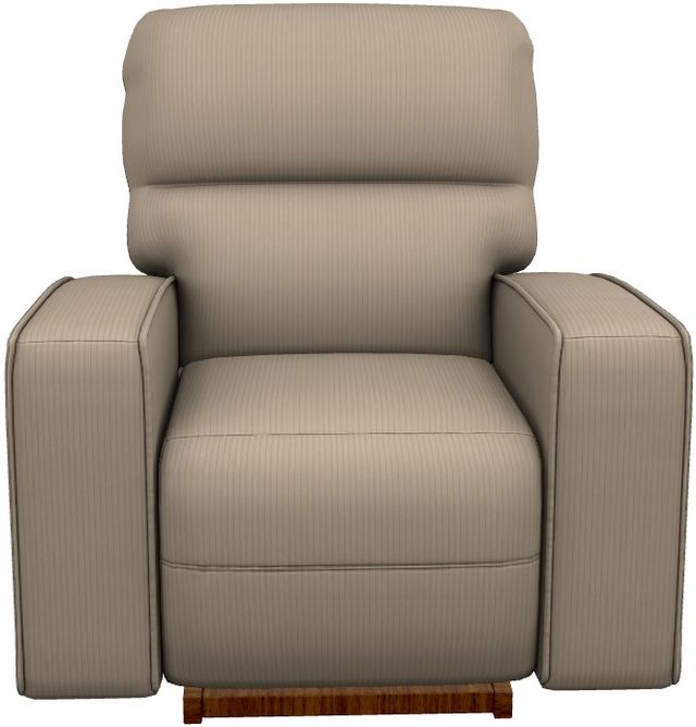 La-Z-Boy® Maddox Driftwood Power Rocking Recliner with Headrest-1