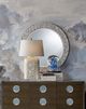 Currey & Company Uma Natural/White Mother of Pearl Round Mirror-3