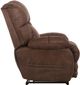 Catnapper® Dawkins Chocolate Oversized Power Lay Flat Recliner with Extra Extension Footrest-4