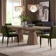 Uttermost® Caledon Brown Dining Table-1