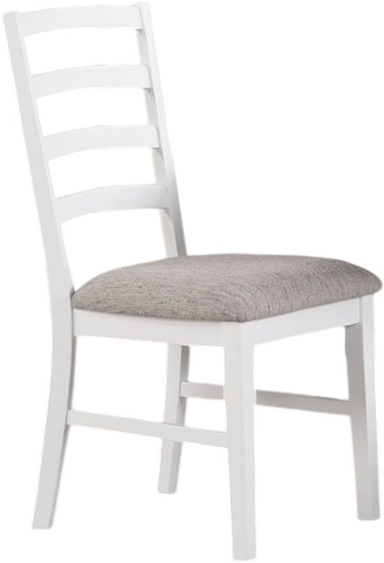 American Wholesale Furniture Brookside Gray/White Dining Side Chair-0