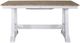 Liberty Furniture Lindsey Farm 5-Piece Sandstone/Weathered White Trestle Table Set-2