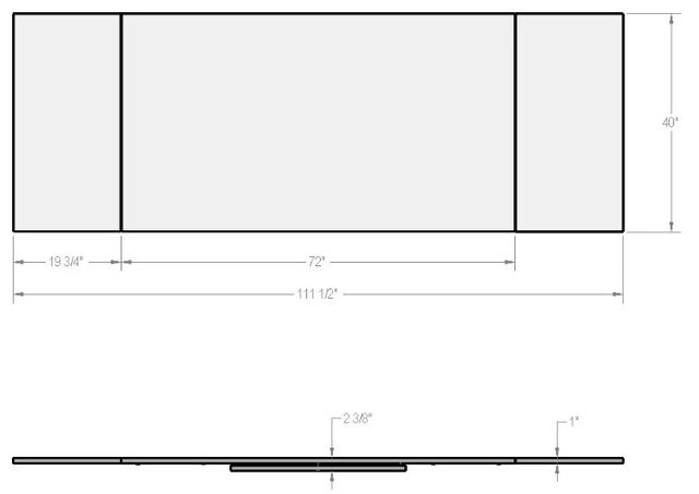 Amisco Customizable Amelia Rectangular Dining Table-3