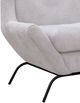 International Furniture Direct Tyne Agreeable Gray Armchair-1