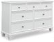 Signature Design by Ashley® Fortman White Dresser-0