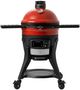 Kamado Joe® Konnected Joe™ 18" Red Freestanding Charcoal Grill-0