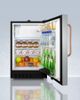 Accucold® 2.7 Cu. Ft. Stainless Steel Built-in Refrigerator/Freezer-2