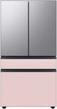 Samsung Bespoke 36" Pink Glass French Door Refrigerator Middle Panel-3