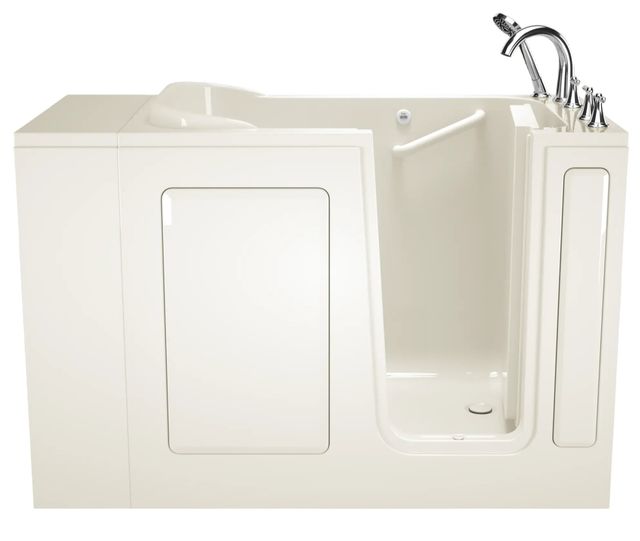 American Standard Gelcoat Linen 28" x 48" Walk-In Soaking Bathtub - Right-Hand Door and Drain-0