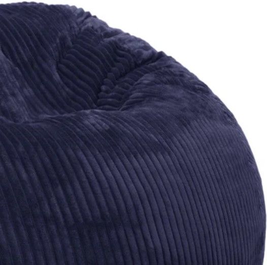 CordaRoy's® Indigo Plush Corduroy King Bean Bag-1