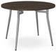 Amisco Customizable Alys 31" Round Table with 42" Birch Veneer Top-0