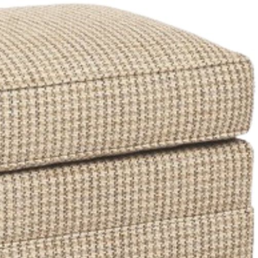 Smith Brothers Customizable 530 Ottoman with Casters-2