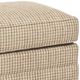 Smith Brothers Customizable 530 Ottoman with Casters-2