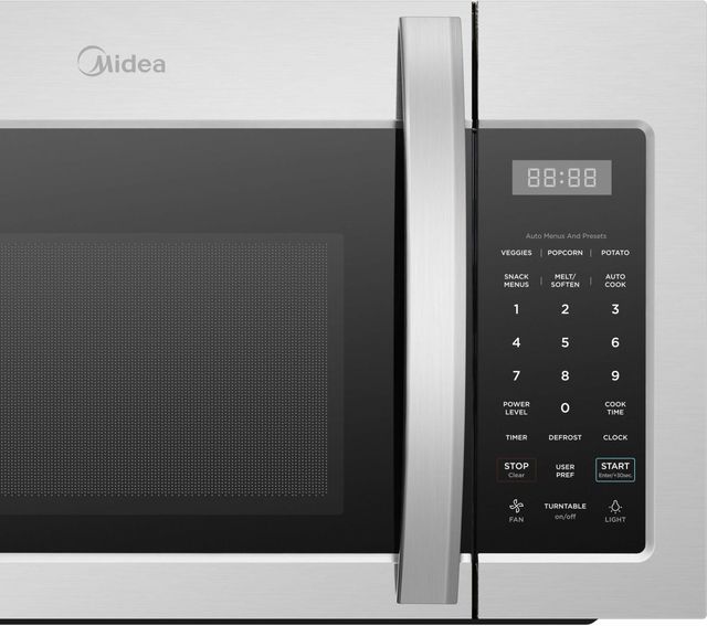 Midea® 1.7 Cu. Ft. Stainless Steel Over The Range Microwave-2