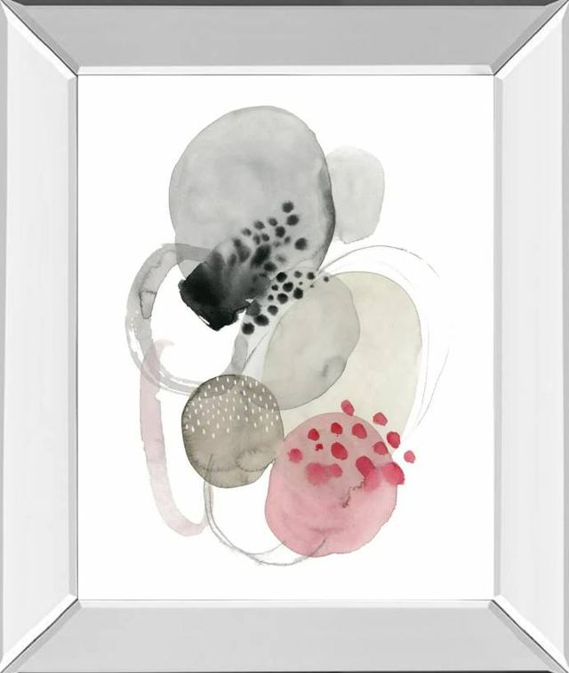 Classy Art Strawberry Punch II by Grace Popp Mirrored Frame Wall Art-0