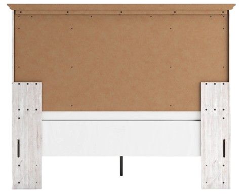 Signature Design by Ashley® Makidern Whitewash Queen Panel Bed-4