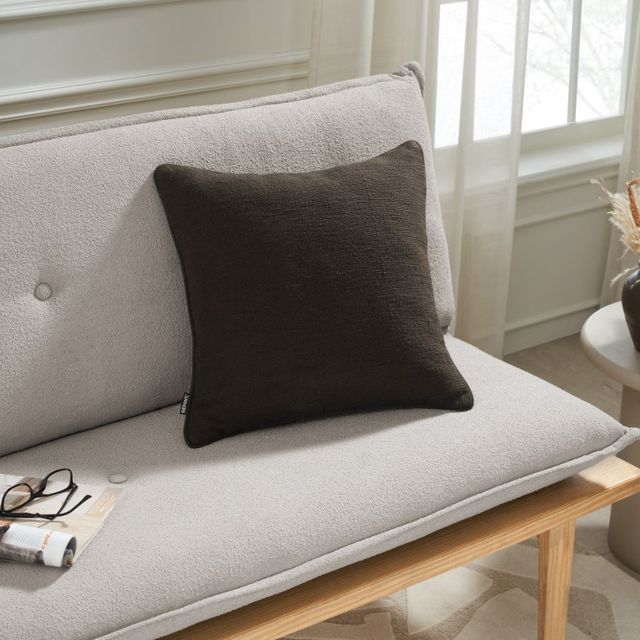 Renwil® Brooklyn Brown Throw Pillow-1