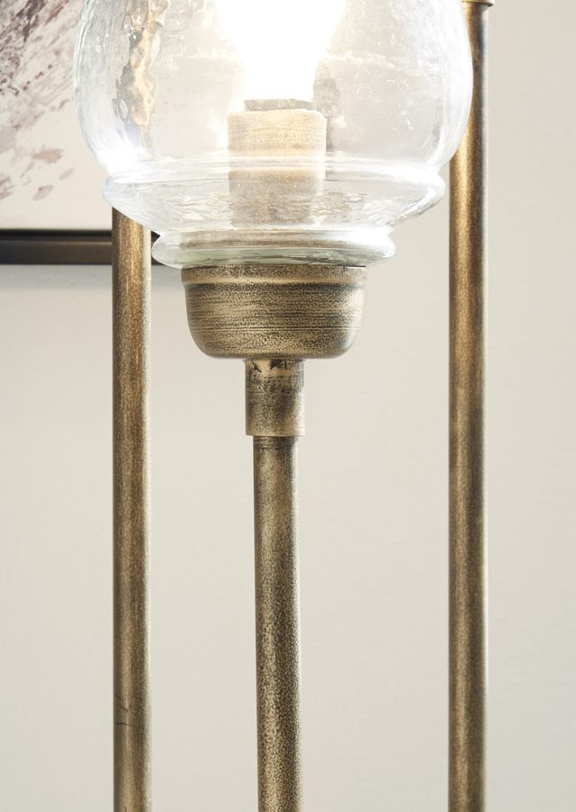 Signature Design by Ashley® Emmie Antique Gold Floor Lamp-2