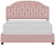 HH2 Home Karley Pink Full Upholstered Panel Bed-1