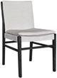 Nest Home Collections Lola Black Wash/Cream Dining Chair-0
