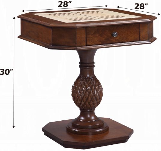 ACME Furniture Bishop II Cherry Game Table-2