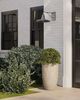 Currey & Company Mariner Antique Silver Outdoor Wall Sconce-4