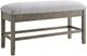 Steve Silver Co. Grayson Ash Gray/Driftwood Storage Counter Bench-0