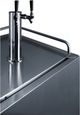 Summit® 24" 5.6 Cu. Ft Stainless Steel Built-In Outdoor Beer & Coffee Kegerator-4