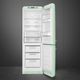 Smeg 50's Style 24'' 11.7 Cu. Ft. Pastel Green Bottom Freezer Refrigerator-1