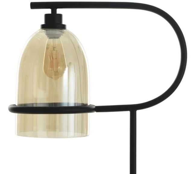 Stylecraft Radiance Black/Bronze Floor Lamp -2