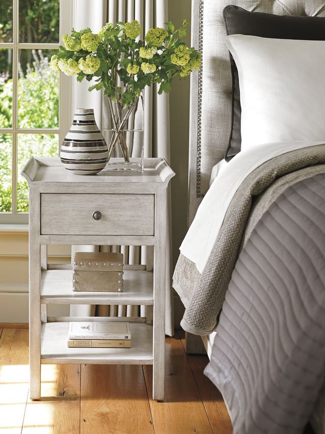 Lexington Home Oyster Bay Pellham Gray Night Table-1