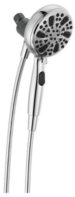 Delta Universal Showering Chrome 6-Setting SureDock® Magnetic Hand Shower-0