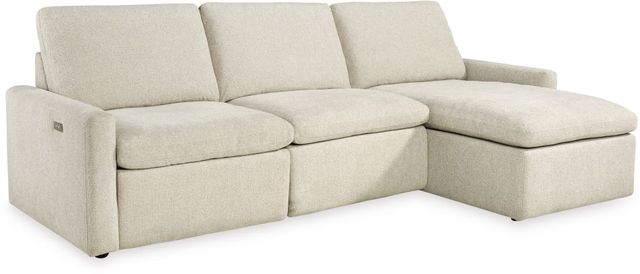 Signature Design by Ashley® Hartsdale 3-Piece Linen Power Reclining Right-Arm Facing Sectional and Chaise-0
