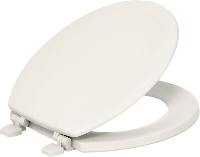 KOHLER® Stonewood® Almond Round-Front Toilet Seat-1