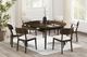 New Classic® Home Furnishings Rex Walnut Dining Table with Self Storing Leaves-1