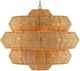 Currey & Company Antibes Natural Grande Chandelier-0
