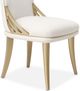 Michael Amini® La Terrazza Creamy Pearl Dining Side Chair-4